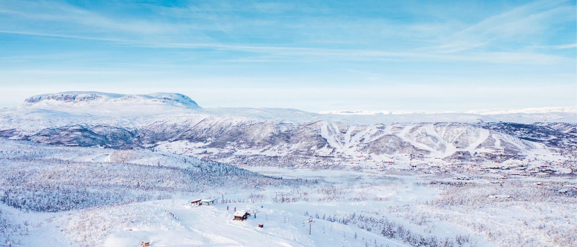 Koselig Hytte Med Usjenert Og Solrik Beliggenhet Geilo Bagian luar foto