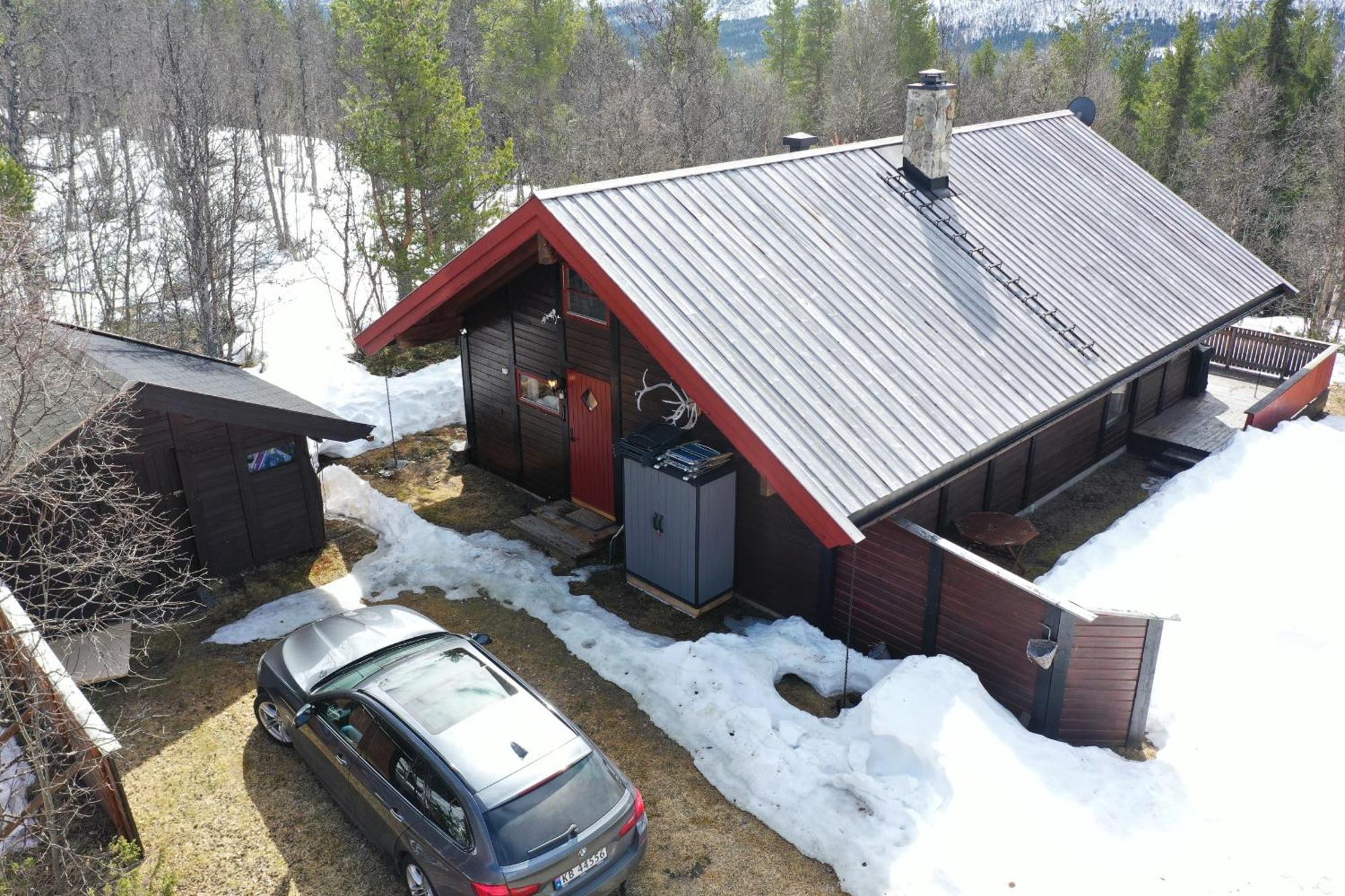 Koselig Hytte Med Usjenert Og Solrik Beliggenhet Geilo Bagian luar foto