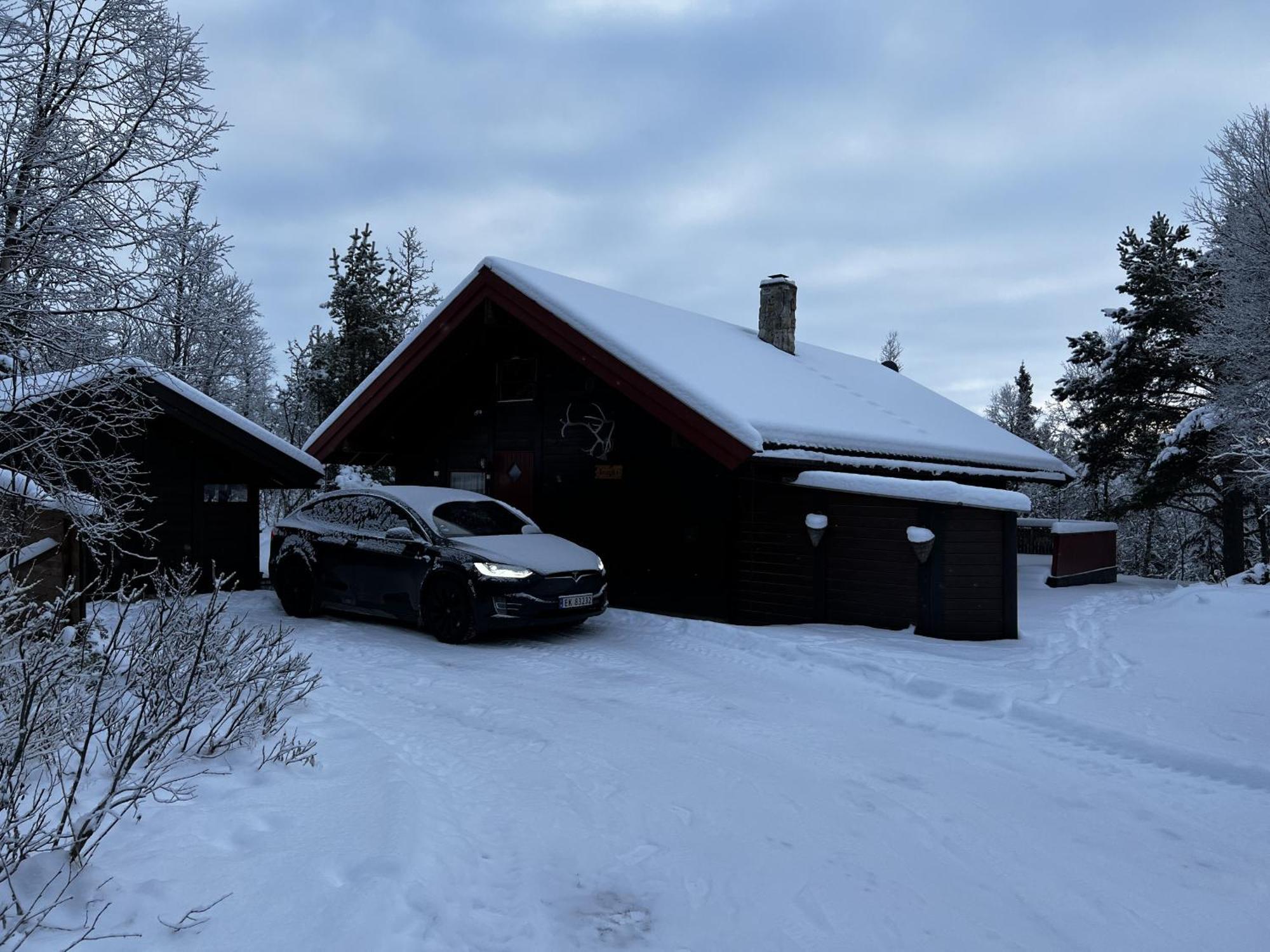 Koselig Hytte Med Usjenert Og Solrik Beliggenhet Geilo Bagian luar foto