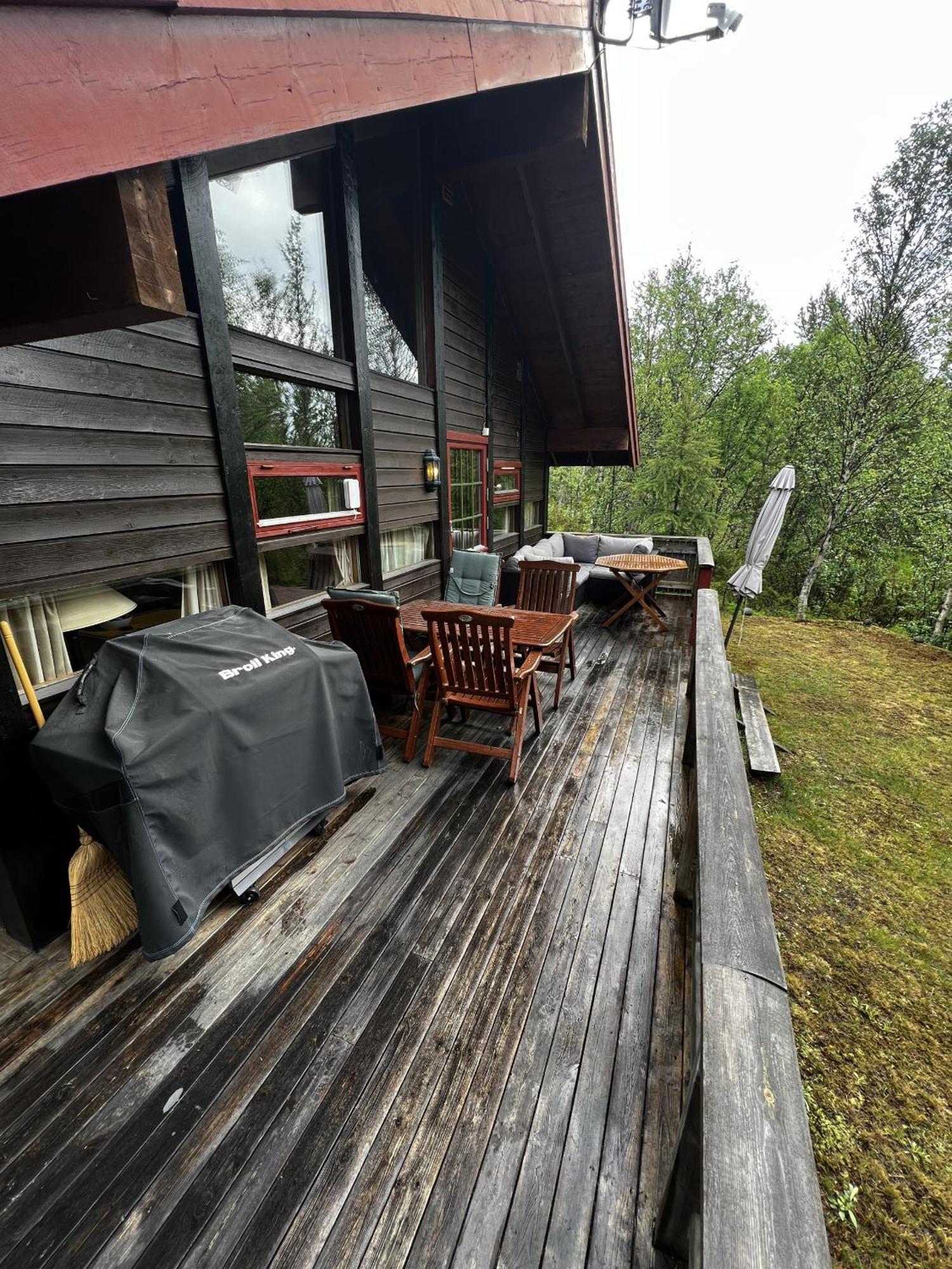 Koselig Hytte Med Usjenert Og Solrik Beliggenhet Geilo Bagian luar foto