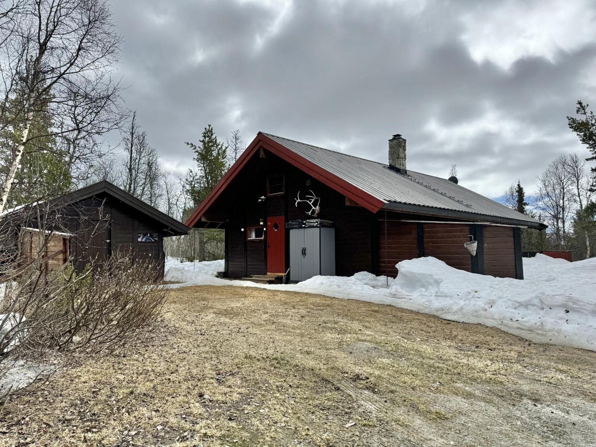 Koselig Hytte Med Usjenert Og Solrik Beliggenhet Geilo Bagian luar foto