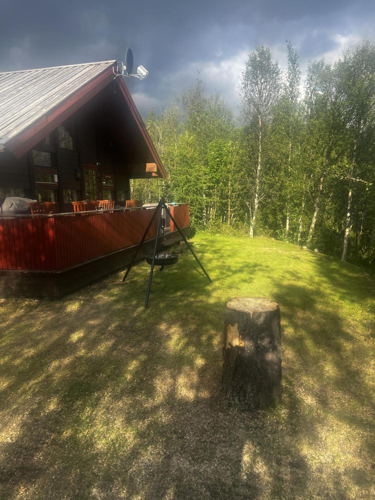 Koselig Hytte Med Usjenert Og Solrik Beliggenhet Geilo Bagian luar foto